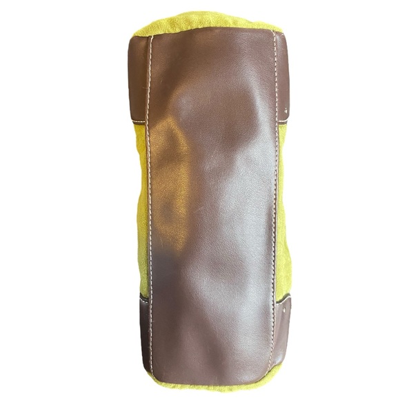 Tommy Hilfiger Vintage Green Suede Cinch Purse - Picture 6 of 13